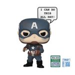 Funko Pop! Super Heroes: Marvel - The Infinity Saga - Captain America (I Can Do This All Day) (Wondrous Comic-Con 2025 Convention Exclusive) WCC 2025 (Exclusive) #1480
