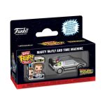 Funko Bitty Pop! Rides Movies: Back to The Future - Marty McFly & Time Machine - Image 2