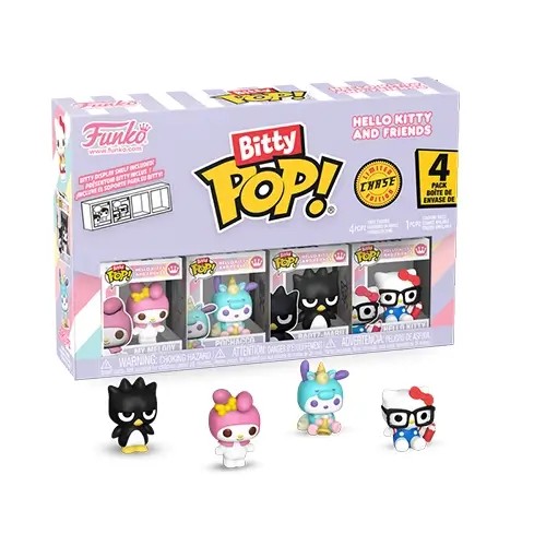FU85716.jpg Funko Bitty Pop! Kawaii: Sanrio - Hello Kitty & Friends - Melody 4-Pack - Image 1