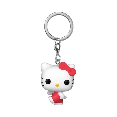FU85986.jpg Funko Pocket Pop! Keychain Kawaii: Sanrio - Hello Kitty & Friends - Hello Kitty (CDU12PCS) - Image 1