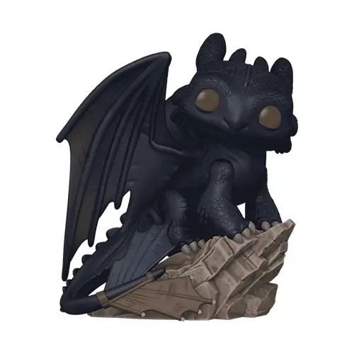 FU86140.jpg Funko Pop! Deluxe Cartoon Animation: How to Train Your Dragon - Toothless #1792 - Image 1