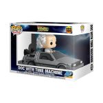 Funko Pop! Rides Deluxe Movies: Back to the Future 40th Anniversary - Doc with Time Machine #133 - Image 2