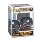 Funko Pop! Super Heroes: Marvel - Marvel Zombies - Zombie Captain America #1554 - Image 2