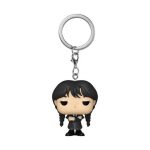 Funko Pocket Pop! Keychain Tv Series: Wednesday - Wednesday Addams with Black Coat (CDU12PCS) #1815