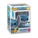 Funko Pop! Cartoon Animation: Disney - Lilo & Stitch - Luau Stitch (Flocked) (Exclusive) #1567 - Image 2