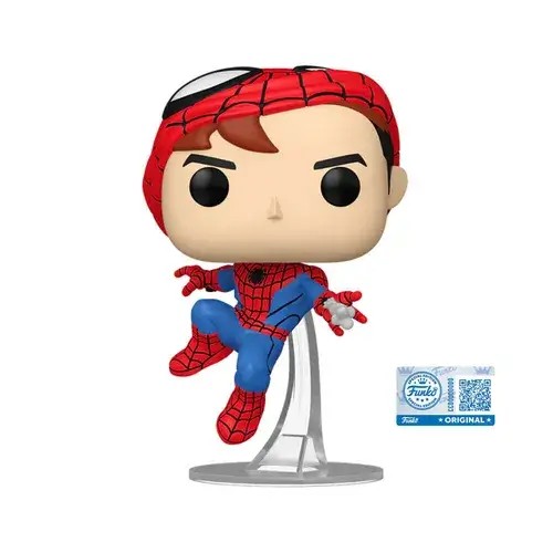 FU87224.jpg Funko Pop! Super Heroes: Marvel - Your Friendly Neighborhood Spider-Man Unmasked (Exclusive) #1530 - Image 1
