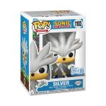 Funko Pop! Games: Sonic the Hedgehog - Silver (Glitter) (Diamond Collection) (Exclusive) #1103 - Image 2