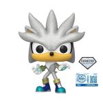 Funko Pop! Games: Sonic the Hedgehog - Silver (Glitter) (Diamond Collection) (Exclusive) #1103