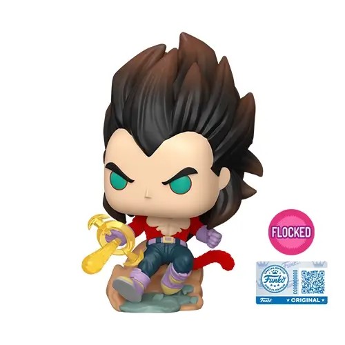 FU87234.jpg Funko Pop! Anime: Dragon Ball GT - Super Saiyan 4 Vegeta (Flocked) (Exclusive) #2078 - Image 1