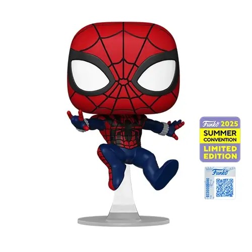 FU87951.jpg Funko Pop! Super Heroes: Marvel - Sensational Spider-Man (San Diego Comic-Con 2025 Convention Exclusive) Shared Sticker SDCC 2025 #1507 - Image 1