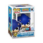 Funko Pop! Games: Sonic the Hedgehog - Sonic with Caliburn (New York Comic-Con 2025 Convention Exclusive) Shared Sticker NYCC 2025 #1106 - Image 2
