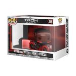 Funko Pop! Rides Movies: Disney - Tron Ares - Athena with Light Cycle #316 - Image 2