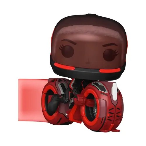 FU88230.jpg Funko Pop! Rides Movies: Disney - Tron Ares - Athena with Light Cycle #316 - Image 1