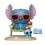 Funko Pop! Premium Cartoon Animation: Disney - Lilo & Stitch - Stitch in Sunlounger (Exclusive) #1639