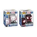 Funko Bitty Pop! Super Heroes: Marvel - Spider-Man - Miles Morales & Ghost-Spider 2-Pack - Image 4