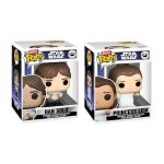 Funko Bitty Pop! Star Wars: The Empire Strikes Back - Han & Leia 2-Pack - Image 3