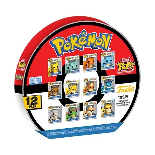FU88984.jpg Funko Bitty Pop! Collector Pack Games: Nintendo - Pokemon 12-Pack (Exclusive) - Image 1