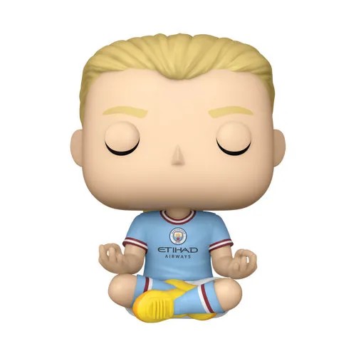 FU89365.jpg Funko Pop! Sports: Football - Manchester City - Erling Haaland (Goal Celebration) #68 - Image 1