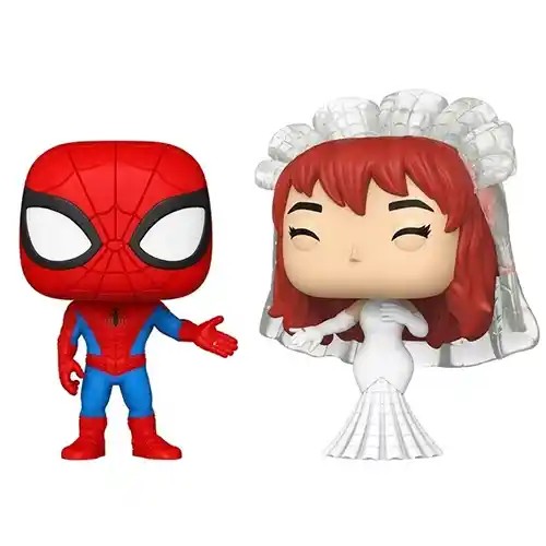 FU90297.jpg Funko Pop! Super Heroes: Marvel - Spider-Man & MJ 2-Pack - Image 1