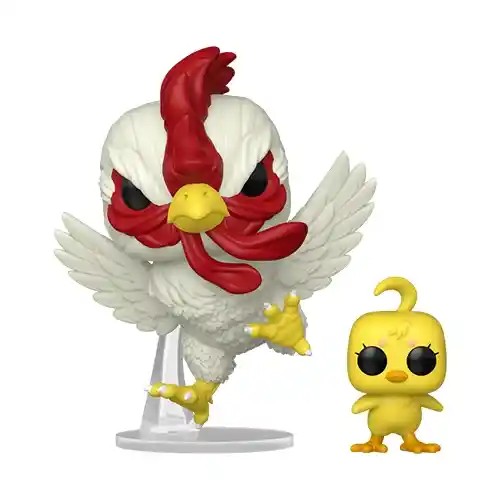 FU90663.jpg Funko Pop! & Buddy Anime: Rooster Fighter - Keiji & Piyoko #2164 - Image 1