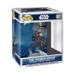 Funko Pop! Rides Deluxe Star Wars: The Mandalorian & Grogu - The Mandalorian with Grogu in Imperial Remnant AT-RT #837 - Image 2