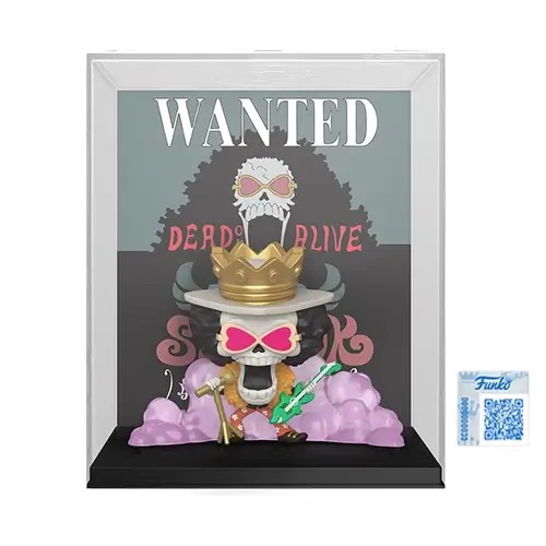 FU91754.jpg Funko Pop! Cover Anime: One Piece - Brook Wanted Poster #2220 - Image 1