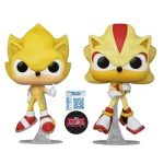 Funko Pop! Games: Sonic the Hedgehog - Super Sonic & Super Shadow 2-Pack