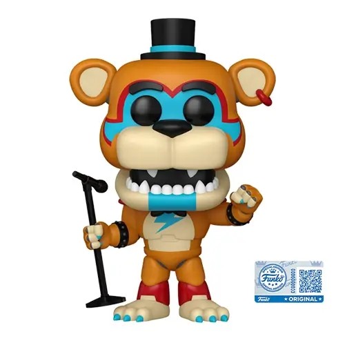 FU91962.jpg Funko Pop! Games: Five Nights At Freddys - Glamrock Freddy (Exclusive) #1202 - Image 1
