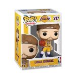 Funko Pop! Sports: NBA - Los Angeles Lakers - Luka Doncic No.77 (2025 Icon Edition Uniform) (Home Kit) #217 - Image 2