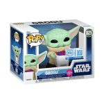 Funko Pop! Star Wars: Mandalorian & Grogu - Grogu (Flocked) (Exclusive) #825 - Image 2