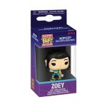Funko Pocket Pop! Keychain Cartoon Animation: K-Pop Demon Hunters - Zoey (How it s Done Song Version) #2256 - Image 2