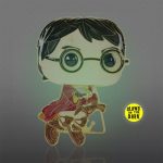 Funko Pop! Pin with Stand Wizarding World: Harry Potter - Harry Potter with Broom (Glow In The Dark) #23 - Image 3