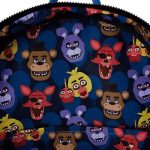 Funko Loungefly Games: Five Nights at Freddy s - Freddy with Pizza Mini Backpack - Image 5