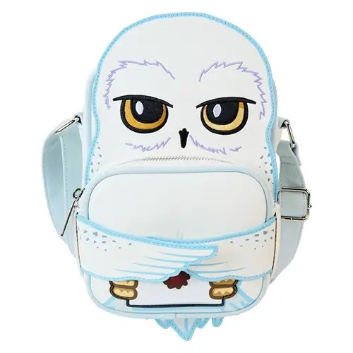 LF-HPTB0231.jpg Funko Loungefly! Leather Wizarding World: Harry Potter Hedwig Crossbuddies Bag - Image 1