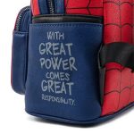 Funko Loungefly! Super Heroes: Marvel - Spider-Man Classic Cosplay Mini Backpack - Image 4