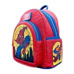Funko Loungefly Super Heroes: Marvel Spider-man Stained Glass Mini Backpack - Image 2