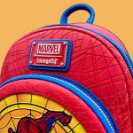 Funko Loungefly Super Heroes: Marvel Spider-man Stained Glass Mini Backpack - Image 6