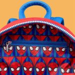 Funko Loungefly Super Heroes: Marvel Spider-man Stained Glass Mini Backpack - Image 7