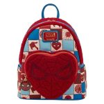 Funko Loungefly! Super Heroes: Marvel - Spider-Man Sherpa Heart Mini Backpack