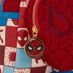 Funko Loungefly! Super Heroes: Marvel - Spider-Man Sherpa Heart Mini Backpack - Image 4