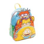 Funko Loungefly Cartoon Animation: Nickelodeon - Rugrats Triple Pockey Cosplay Mini Backpack - Image 2
