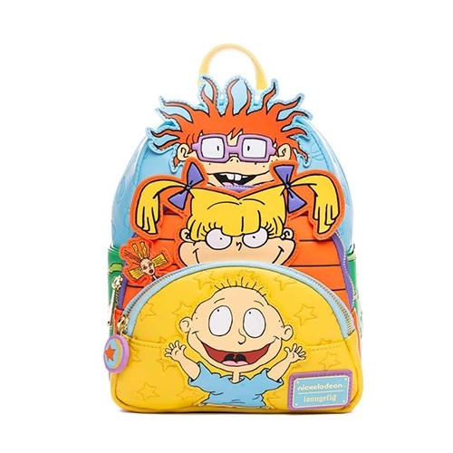LF-NICBK0105.jpg Funko Loungefly Cartoon Animation: Nickelodeon - Rugrats Triple Pockey Cosplay Mini Backpack - Image 1