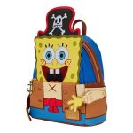 Funko Loungefly! Leather Cartoon Animation: Nickelodeon - SpongeBob SquarePants - SpongeBob Pirate Costume Faux Mini Backpack - Image 2