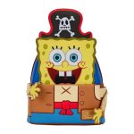 Funko Loungefly! Leather Cartoon Animation: Nickelodeon - SpongeBob SquarePants - SpongeBob Pirate Costume Faux Mini Backpack