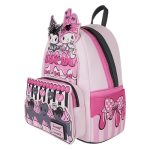 Funko Loungefly Cartoon Animation: Sanrio - My Melody & Kuromi Mini Backpack - Image 3