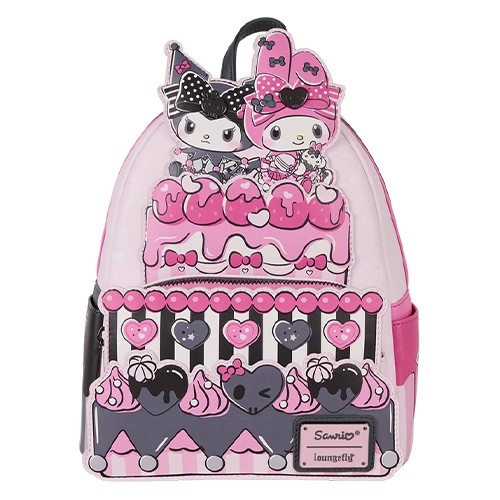 LF-SANBK0592.jpg Funko Loungefly Cartoon Animation: Sanrio - My Melody & Kuromi Mini Backpack - Image 1
