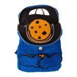 Funko Loungefly! Leather Tv Show: Sesame Street - Cookie Monster Plush Mini Backpack - Image 2