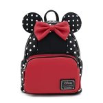 Funko Loungefly! Leather Cartoon Animation: Disney - Minnie Mouse Black & White Polka Dot Cosplay Mini Backpack