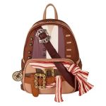 Funko Loungefly! Leather Movies: Pirates of the Caribbean - Jack Sparrow Outfit Cosplay Mini Backpack