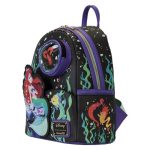 Funko Loungefly Cartoon Animation: Disney The Little Mermaid 35th Anniversary Life is the Bubbles Mini Backpack - Image 2